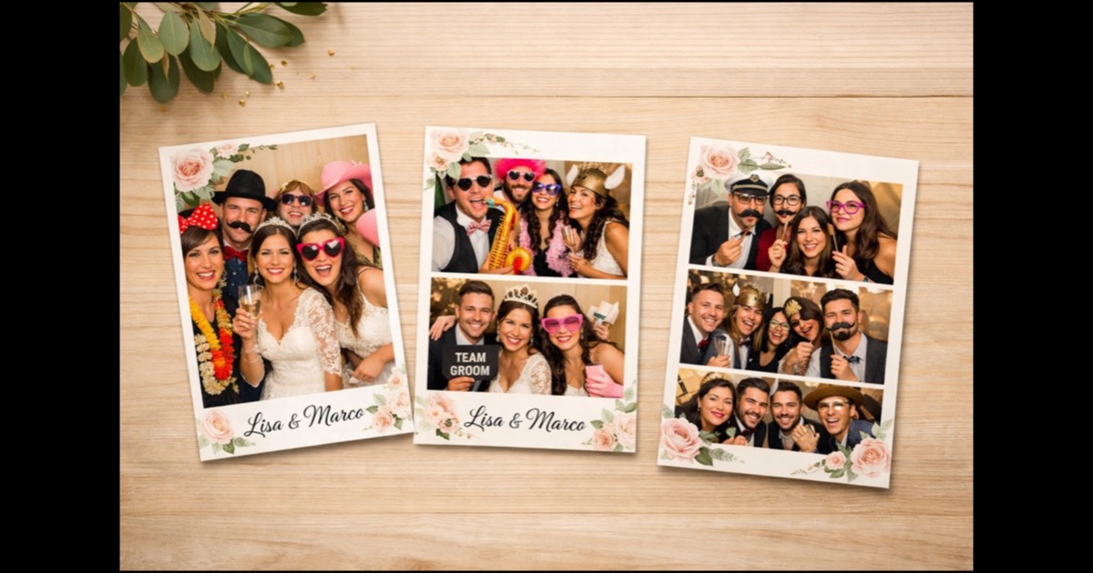 Fotobox Collagen: Formate, Layouts und kreative Gestaltungsideen