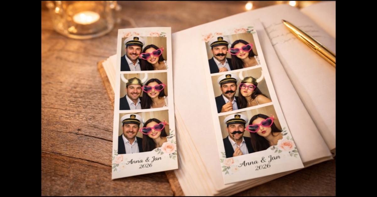 Fotostreifen aus der Fotobox: Der Retro-Klassiker für dein Event