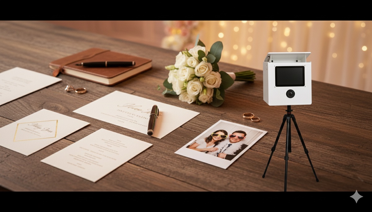 Fotobox Hochzeit Planung: Der komplette Leitfaden für Brautpaare