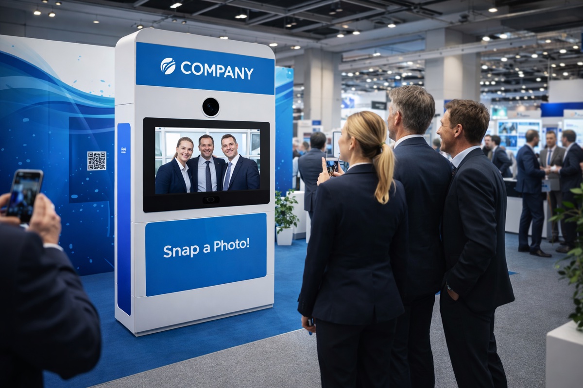 Fotobox Messe -- Mehr Besucher, mehr Leads, mehr Wirkung