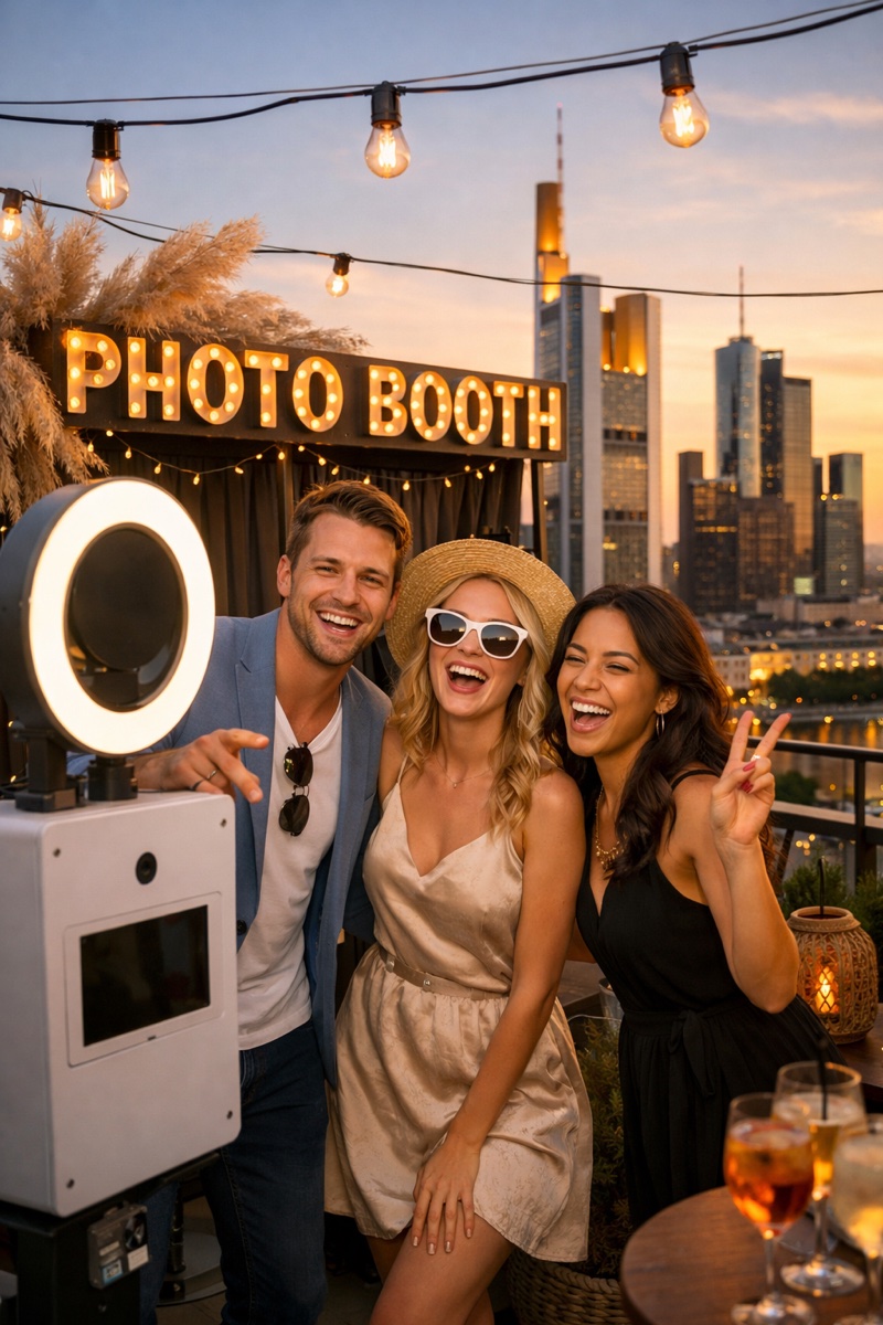 Fotobox mieten Frankfurt -- Dein Event-Highlight in der Mainmetropole