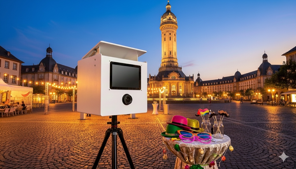Fotobox mieten Mannheim: Profi-Fotobox für dein Event