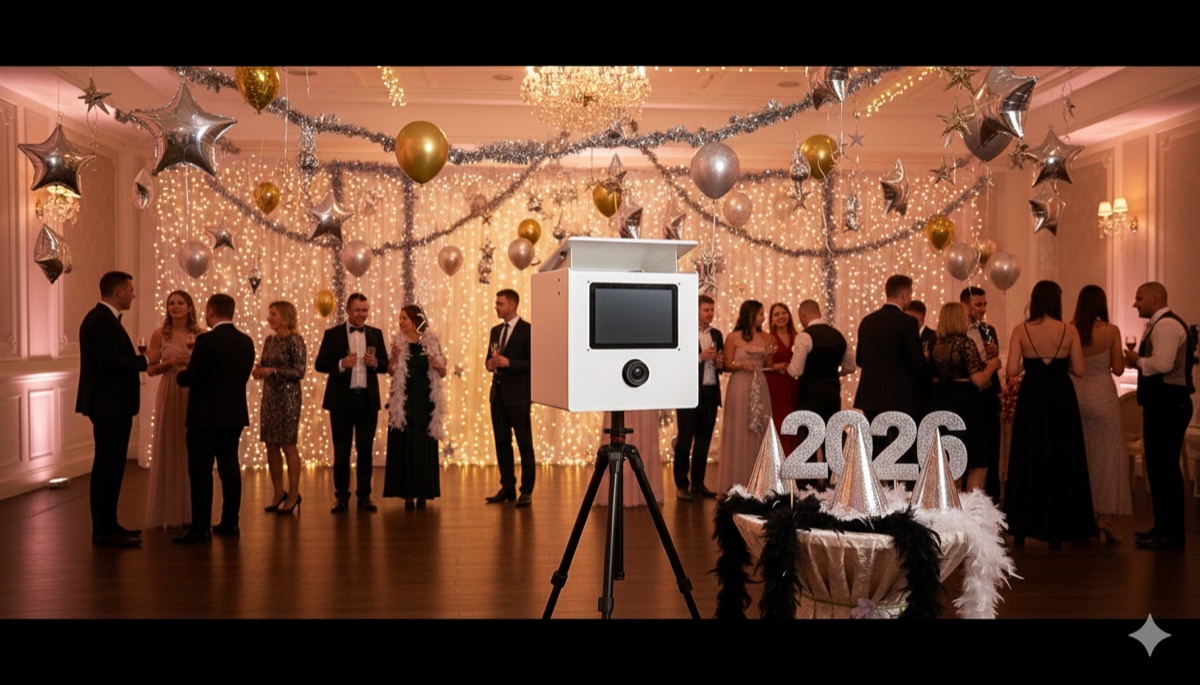 Fotobox Silvester und Weihnachtsfeier: Jahresend-Events unvergesslich machen