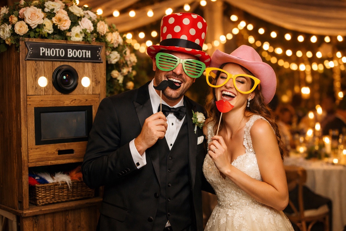 Hochzeit Fotobox -- Warum sie auf keiner Feier fehlen darf