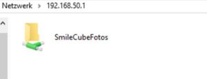 SmileCube Fotobox WLAN Verbindung