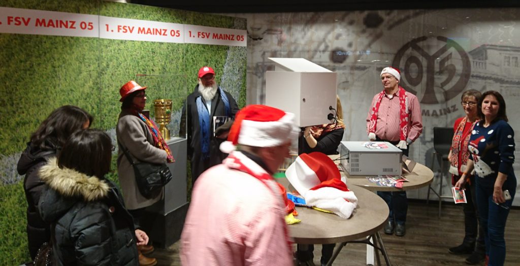 SmileCube Fotobox beim DFB-Pokal Achtelfinale in Mainz